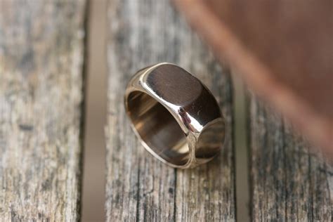 Bronze Wedding Ring Bronze Jewelry Handcrafted Unisex Bronze Ring