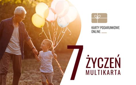 Multikarta 7 życzeń PREZENT DLA DZIADKA Karty Podarunkowe Online