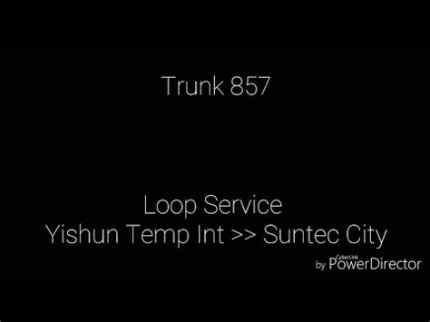 Old Route Smrt Buses Trunk Hyperlapse Youtube