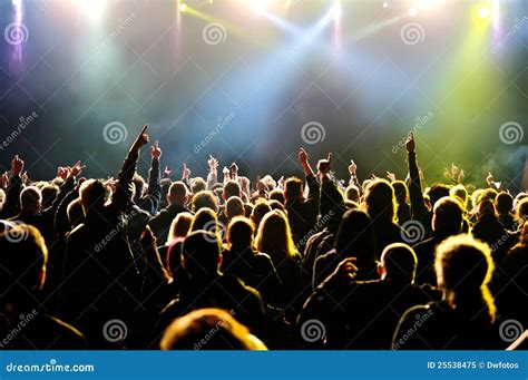 Cheering Crowd Royalty Free Stock Photo - Image: 25538475