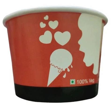 Ml Printed Paper Ice Cream Cup At Rs Piece In Kolkata Id