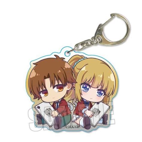 Cdjapan Gyugyutto Acryl Key Chain Classroom Of The Elite 2nd Season