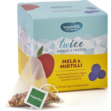 Twice Infuso A Freddo Mela E Mirtilli Filtroscrigno Neavita Hp Italia