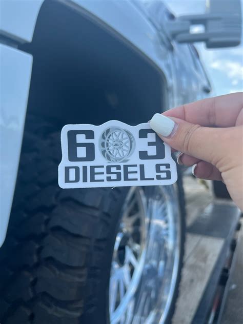 603 Diesels Wheel Sticker 603 Diesels