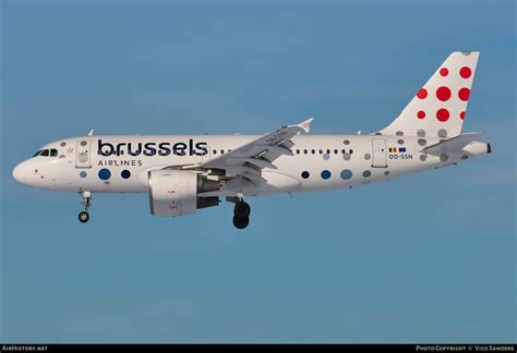 Aircraft Photo Of Oo Ssn Airbus A Brussels Airlines