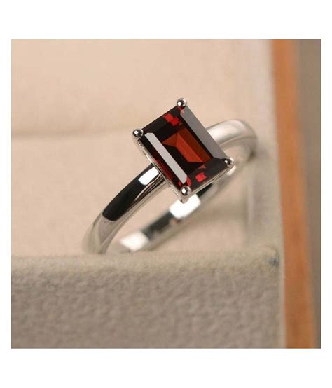 Hessonite Gomed Ring Ratti Original Silver Hessonite Gomed Stone By