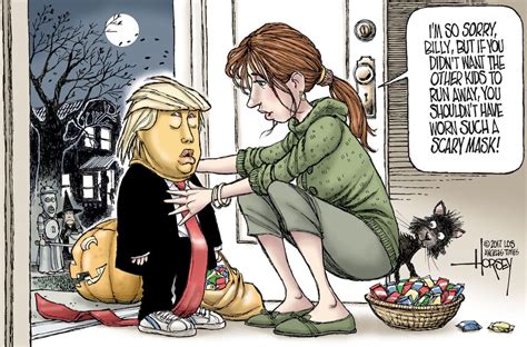 Political cartoon U.S. Trump Halloween | The Week