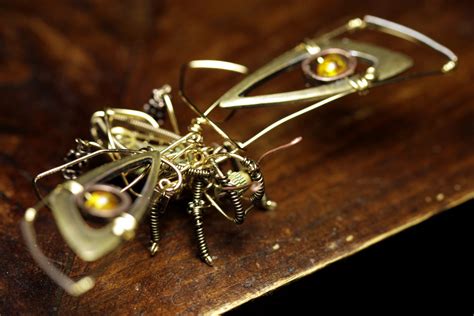 Steampunk Time Travel Bug Sculpture Made By Daniel Proulx Flickr