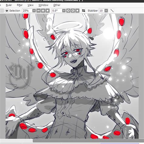 Cassiel On Twitter Rt Dylanart Wip Oc Belongs To