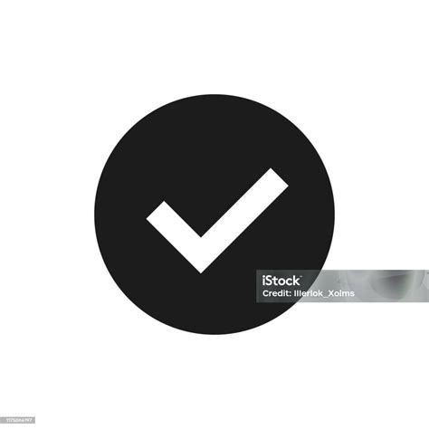 Approved Icon Profile Verification Accept Badge Quality Icon Check Mark