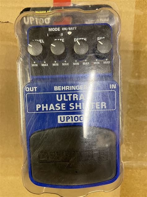 Pedale Effetto Per Chitarra Behringer Ultra Phase Shifter Reverb