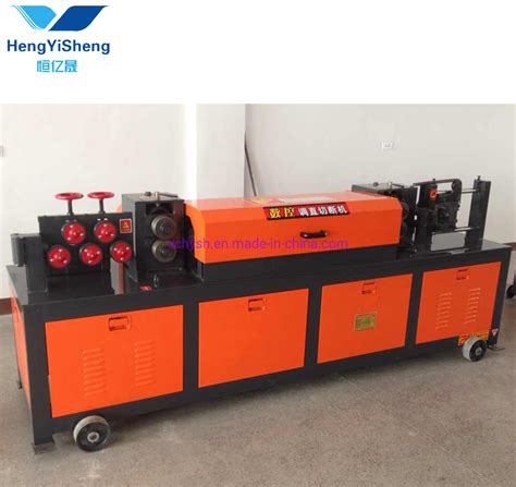 Easy Operation Steel Wire Straightening And Cutting Machine For Sale