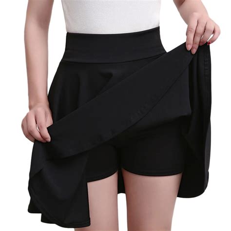 Homenesgenics Women Fashion High Waist Solid Mini Pencil Skirt Hip Slim