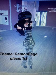 Dress To Impress Outfit Idea In Dress To Impress Camouflage