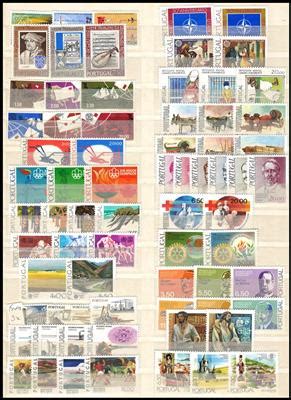 Gestempelt Partie Europa Und Bersee Briefmarken Und