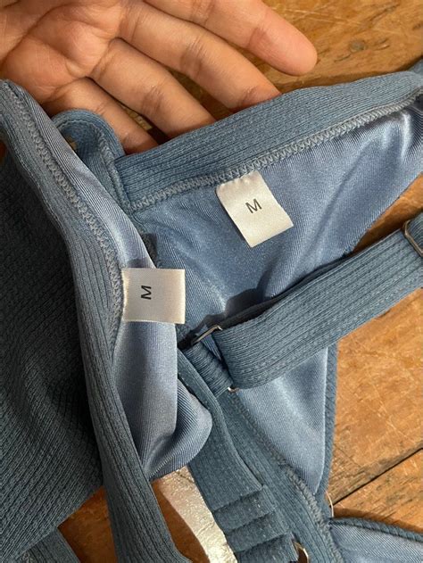 Sexy Blue Bikini Swimsuit Swimwear Two Piece Women S Fashion Swimwear Bikinis Swimsuits