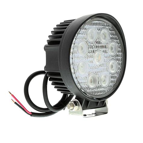 Par Farol Milha Led Carro Moto Jeep Off Road 4x3w 12w Angel Eyes Flash