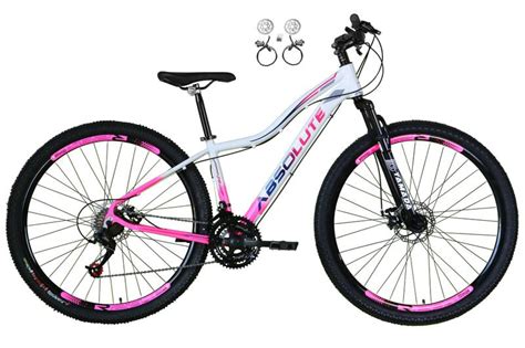 Bicicleta Feminina Aro 29 Absolute Hera 21v Freio a Disco Hidráulico