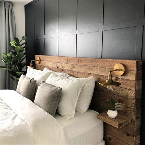 Simple Diy Wood Headboard Ideas You Can Build Yourself