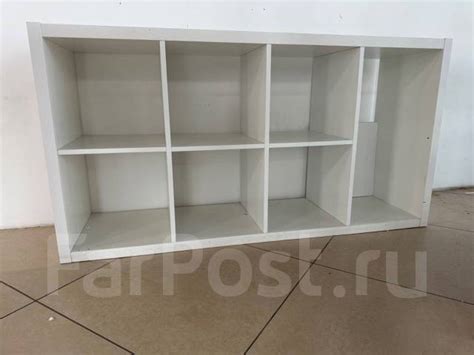 Стеллаж куб, белый, 60 см, 160 см, 50 см, б/у, в наличии. Цена: 4 000 ...