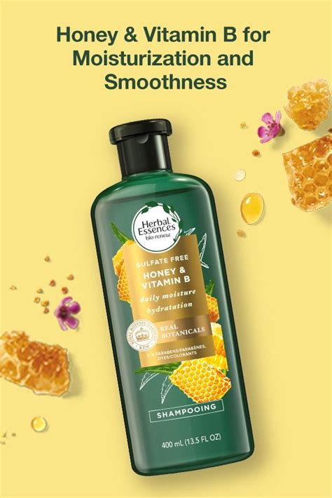 Herbal Essences Honey And Vitamin B Herbal Essences Herbalism Honey Shampoo