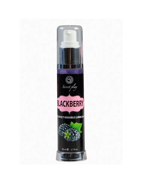 Secret Play Hot Effect Kissable Lubricant Black Berry