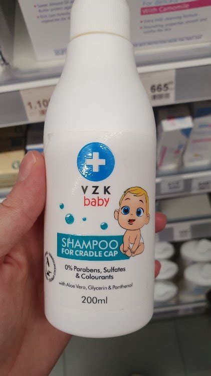 Vzk Shampoo For Cradle Cap 200 Ml Inci Beauty