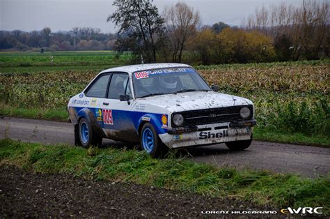 Sch Fer Thomas Ford Escort Rs Mkii Ried Rallye Sprint Slowly