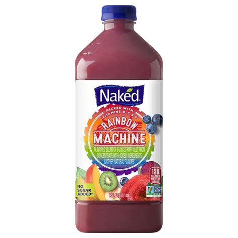 Naked 100 Juice Flavored Blend Of Juices Rainbow Machine 64 Fl Oz Bottle 64 Fl Oz Shipt