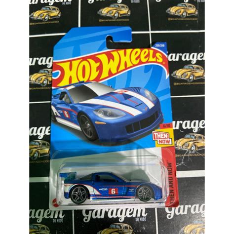 Hot Wheels Corvette C R HCT Lote K Then And Now Hot Wheels Shopee Brasil