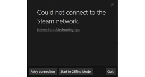 6 Ways To Fix Could Not Connect To Steam Network Error