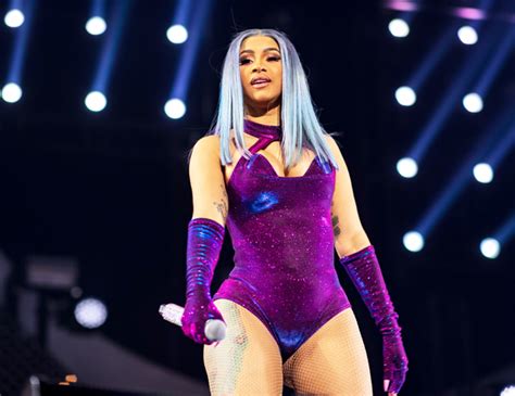 Cardi B Models Sexy Swimsuits From ‘playboy In New Tiktok Video Hollywood Life