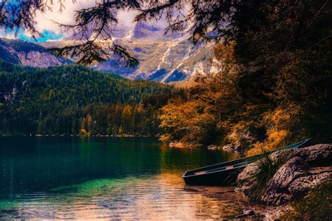 autumn sunset wallpaper
