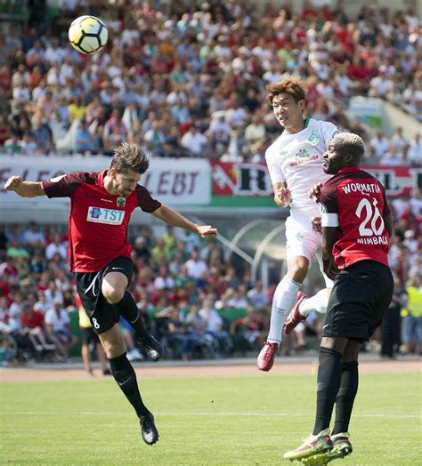 大迫勇也が移籍後初ゴール サッカー、ドイツ杯 サッと見ニュース 産経フォト