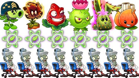 Pvz Plants With Plant Food Vs Zcorp Chair Racer Zombie Who Will