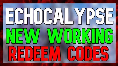 New Echocalypse Codes Echocalypse Gift Codes January Youtube