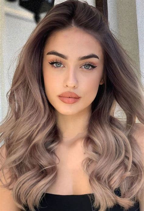 50 Stylish Brown Hair Colors Styles For 2022 Sand Blonde Balayage