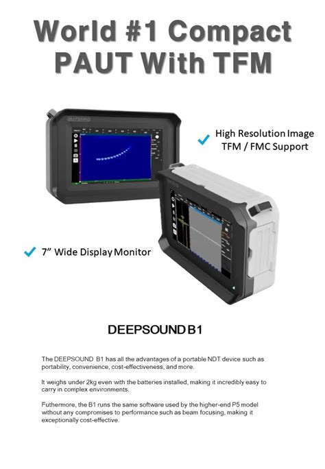 Ultrasound Ndt Program Paut Phased Array Flaw Detector For Ultrasonic