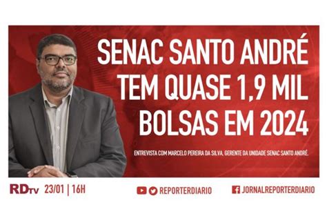 Boletim RDtv 23 01 2024 às 16h Senac Santo André tem quase 1 9 mil