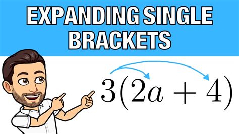 Expanding Single Brackets How To Expand Single Brackets YouTube