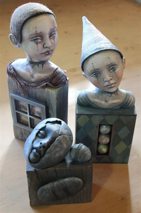 paper clay sculpture artists - Alesha Sommer