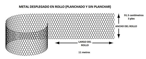 METAL DESPLEGADO EN ROLLO GruDisA Metal Desplegado Perforado Louvers