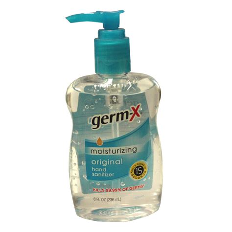 8 Oz Germ X Hand Sanitizer Greschlers Hardware