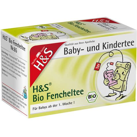 H S Bio Baby Und Kinder Fencheltee Nr Shop Apotheke