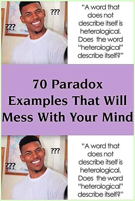 70 paradox examples that will mess with your mind – Artofit