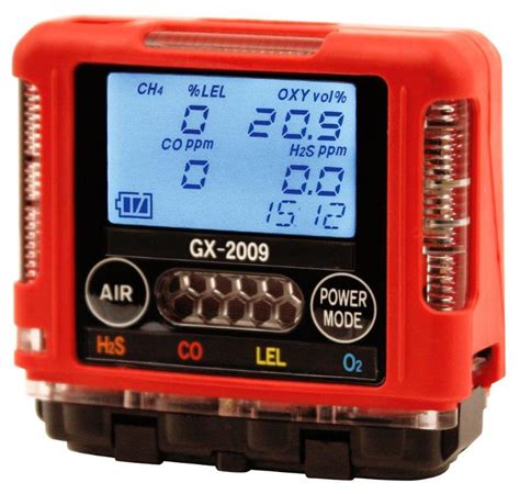 RKI GX-2009 Passive 4 Gas Personal Monitor - AJAX Rentals