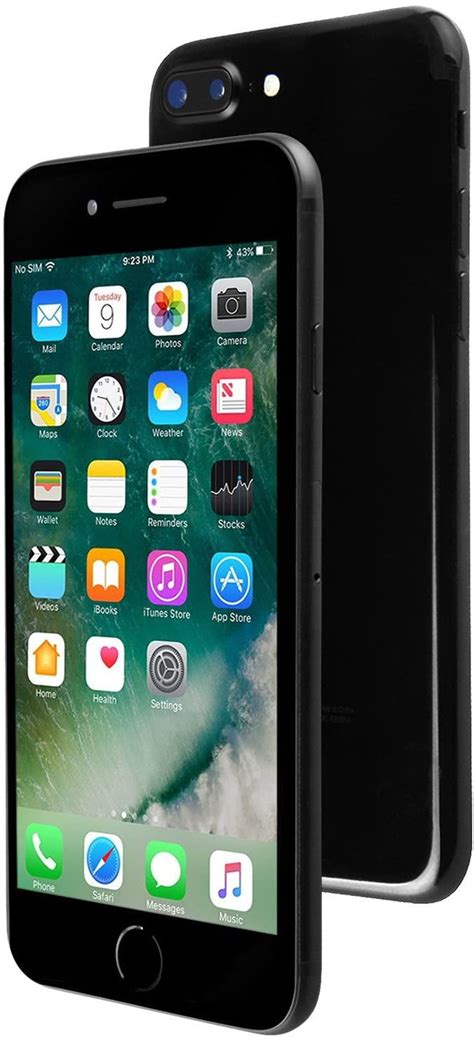 Used Apple Iphone Plus Gb Fully Unlocked Jet Black Scratch And