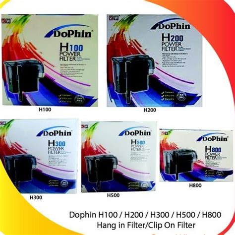 Readystock Dophin H80 H100 H200 H300 Hang In Filterclip On