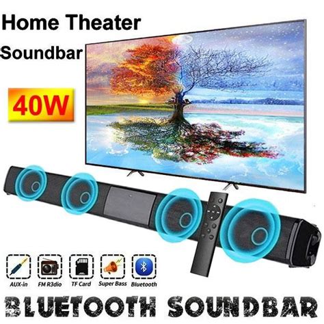 Новая беспроводная Bluetooth-саундбар, стереодинамик, домашний ...