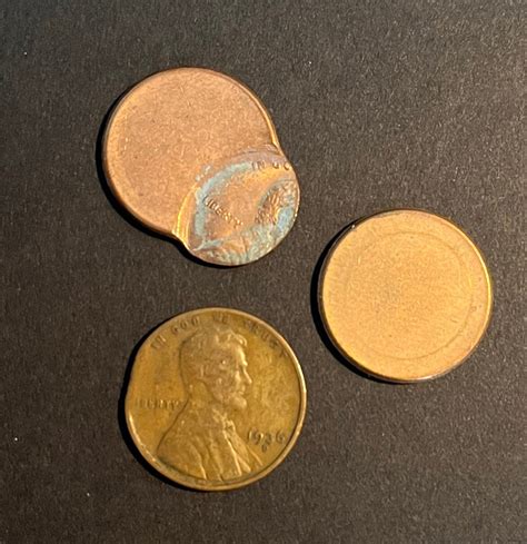 3x Lincoln Cent Errors Clipped Planchet Off Center And Type 2 Planchet R36 Etsy